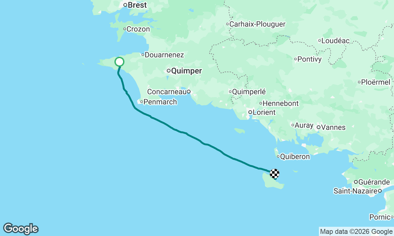 Voyage map