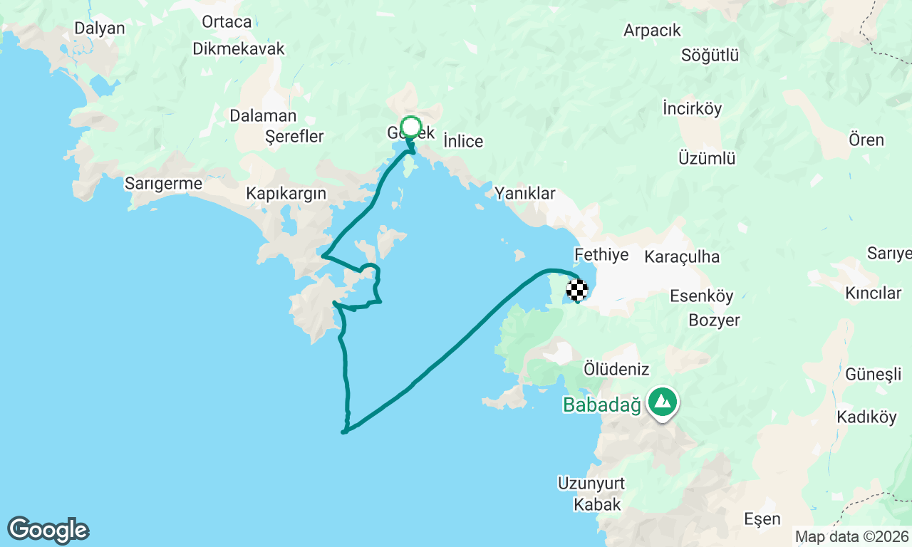 Voyage map