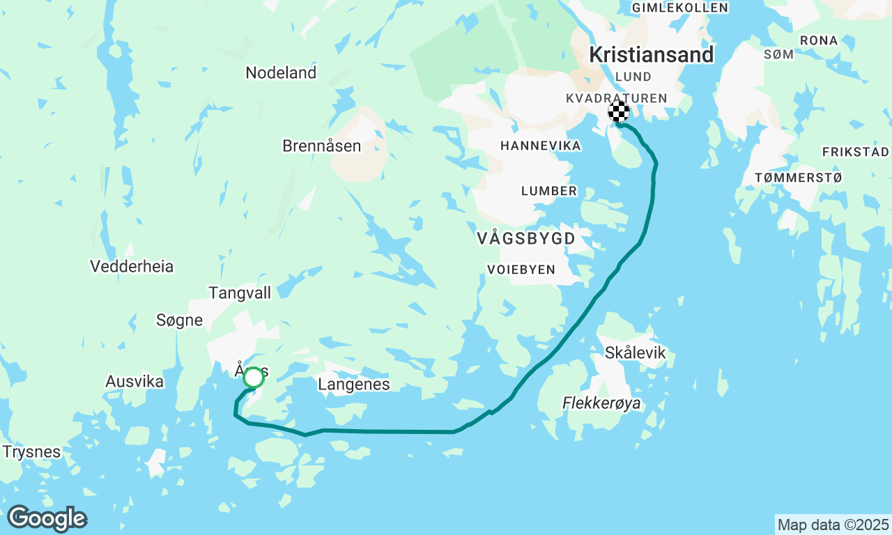 Åros - Kristiansand 