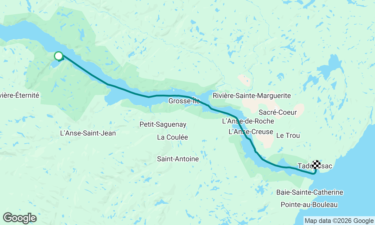 Baie éternité a tadousac