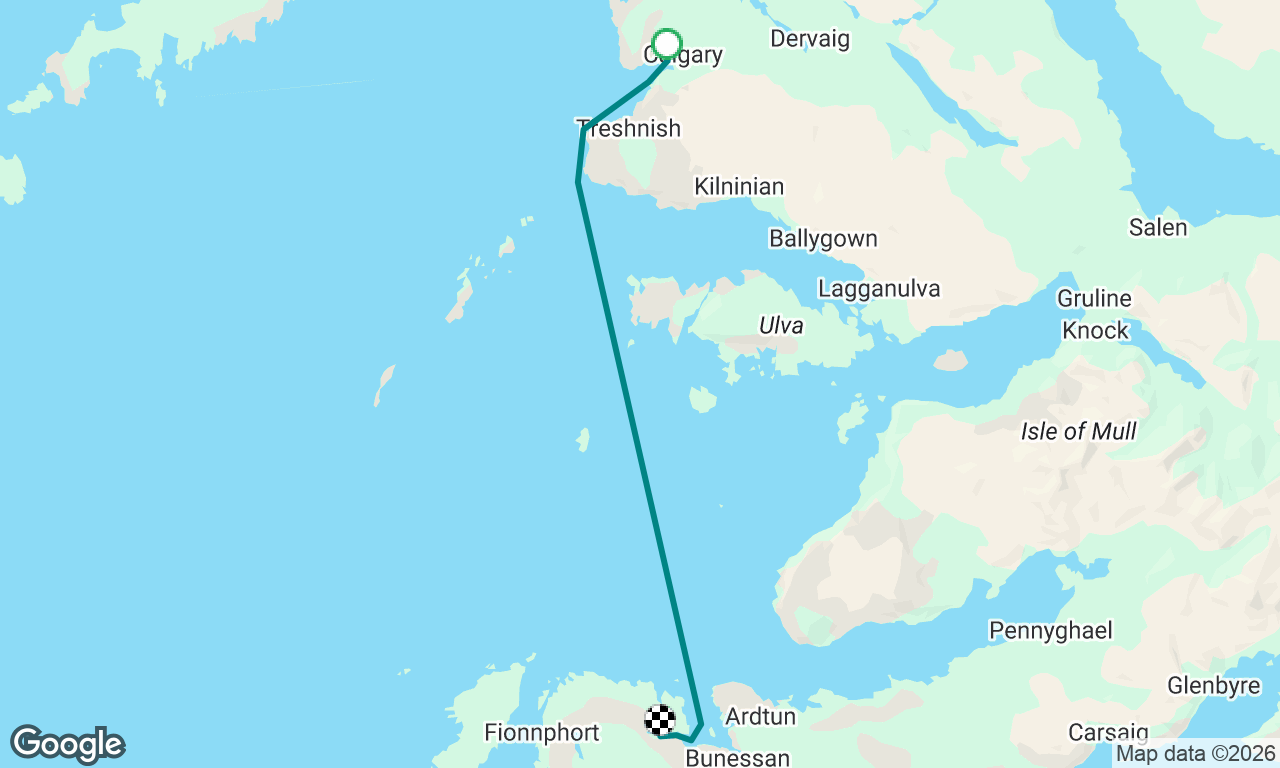 Voyage map