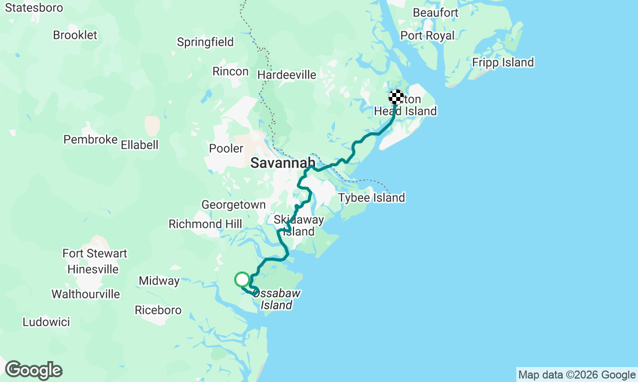 Kilkenny Marina to Windmill Harbor Marina HHI