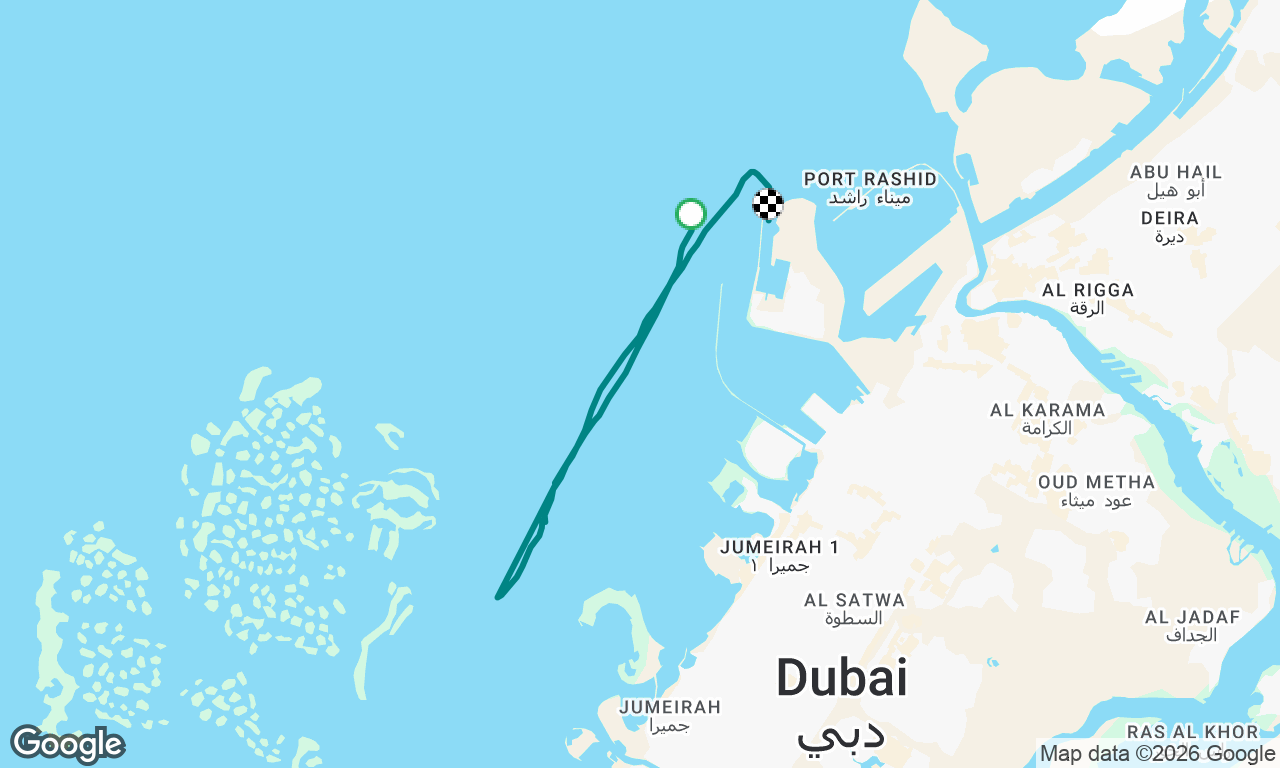 Voyage map