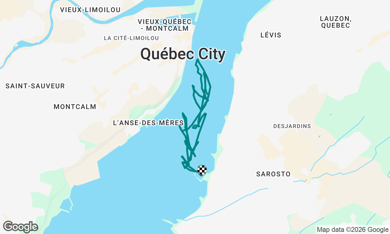 Voyage map