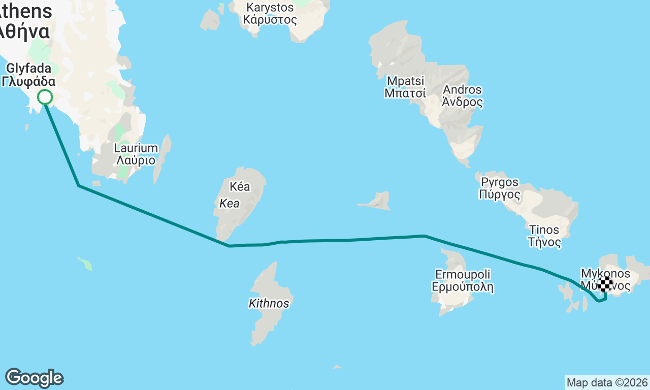 Vari to Mykonos
