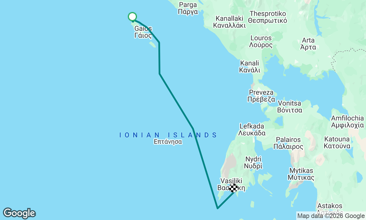 Voyage map