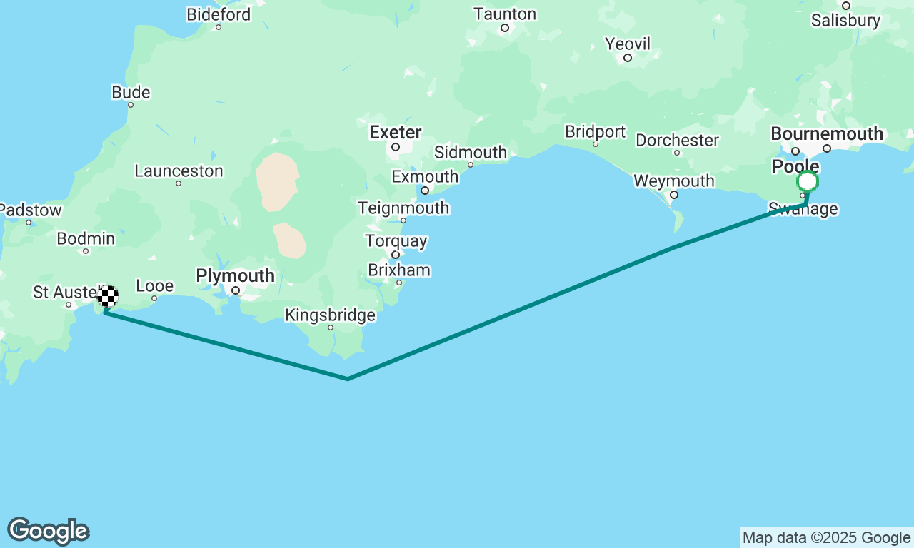 Swanage Bay to Fowey