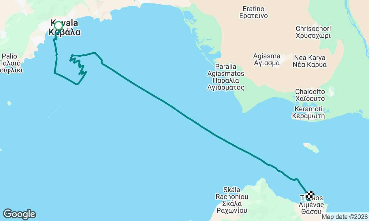 Voyage map