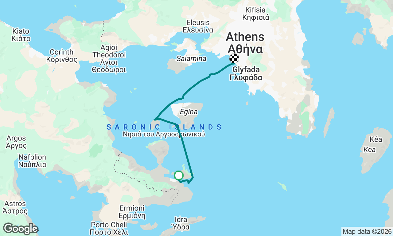 Voyage map