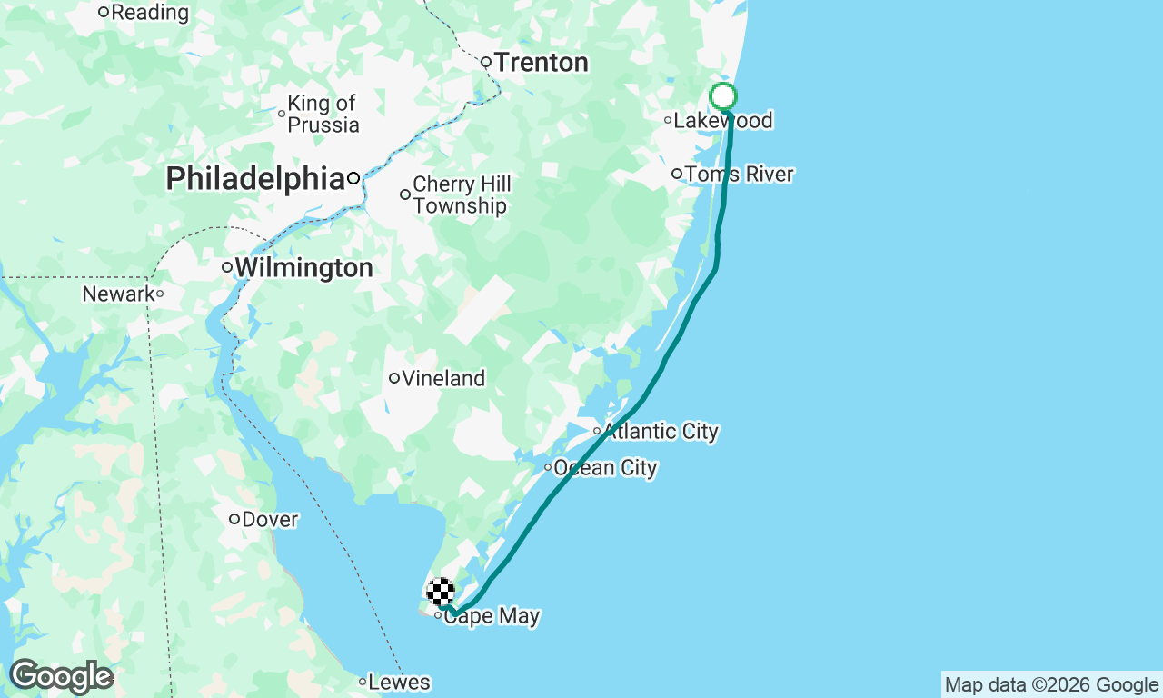 Voyage map