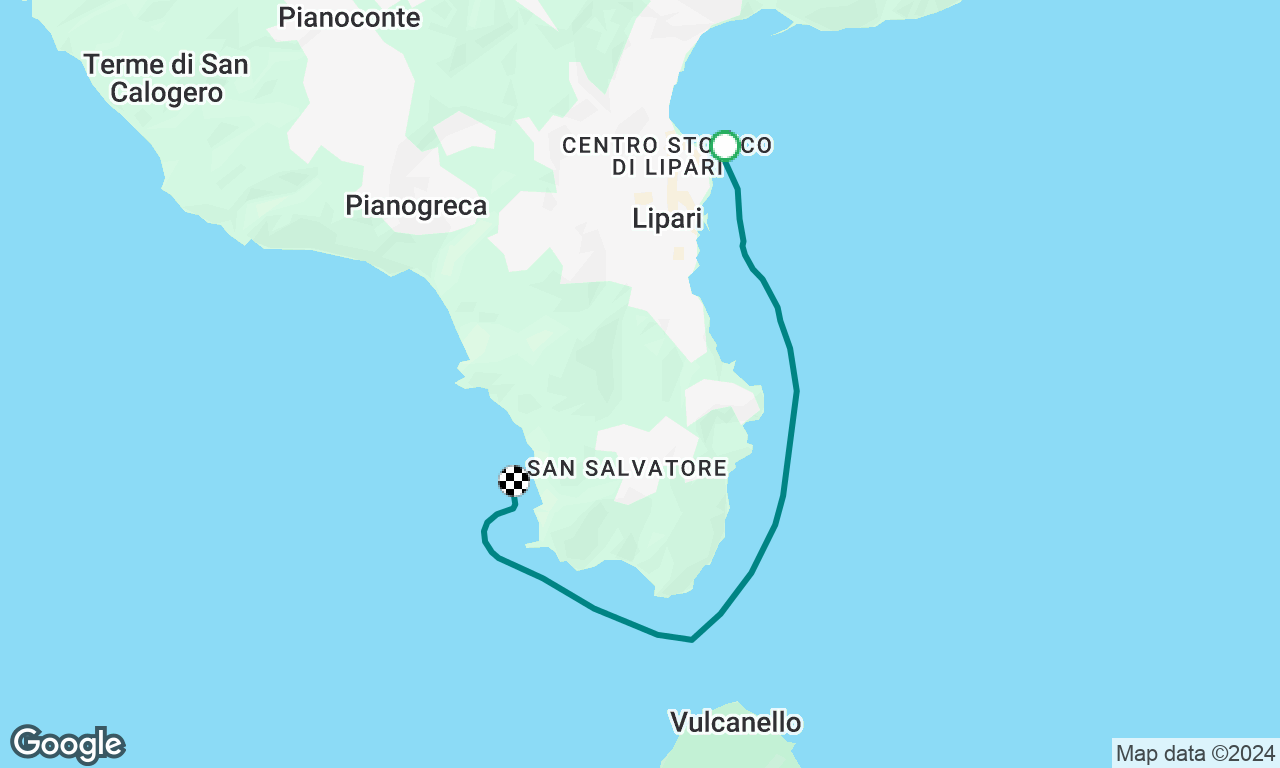 Castello di Lipari -> Faraglioni di Lipari