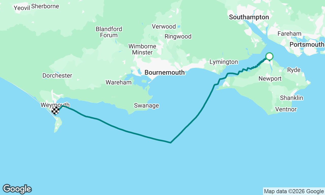 Trip 7 - Cowes to Portland Race