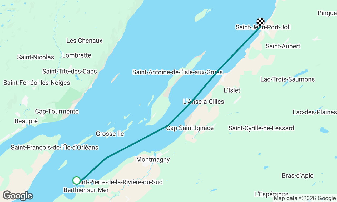 Voyage map