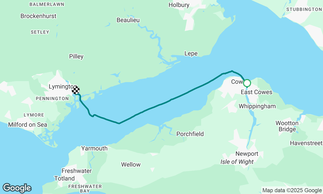 EMCT Day 1 / East Cowes to Lymington Yacht Haven