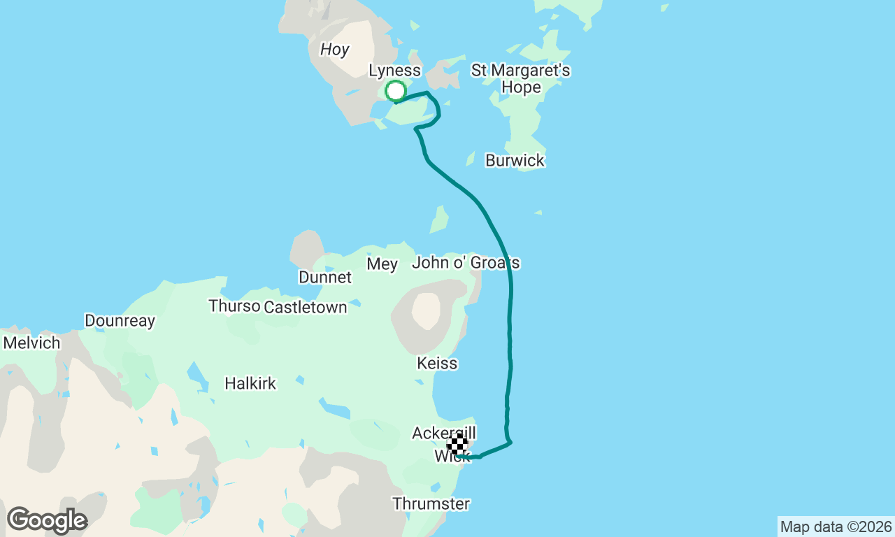 Voyage map