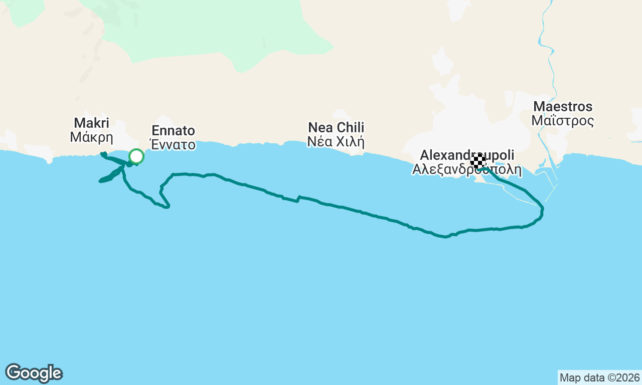 Voyage map