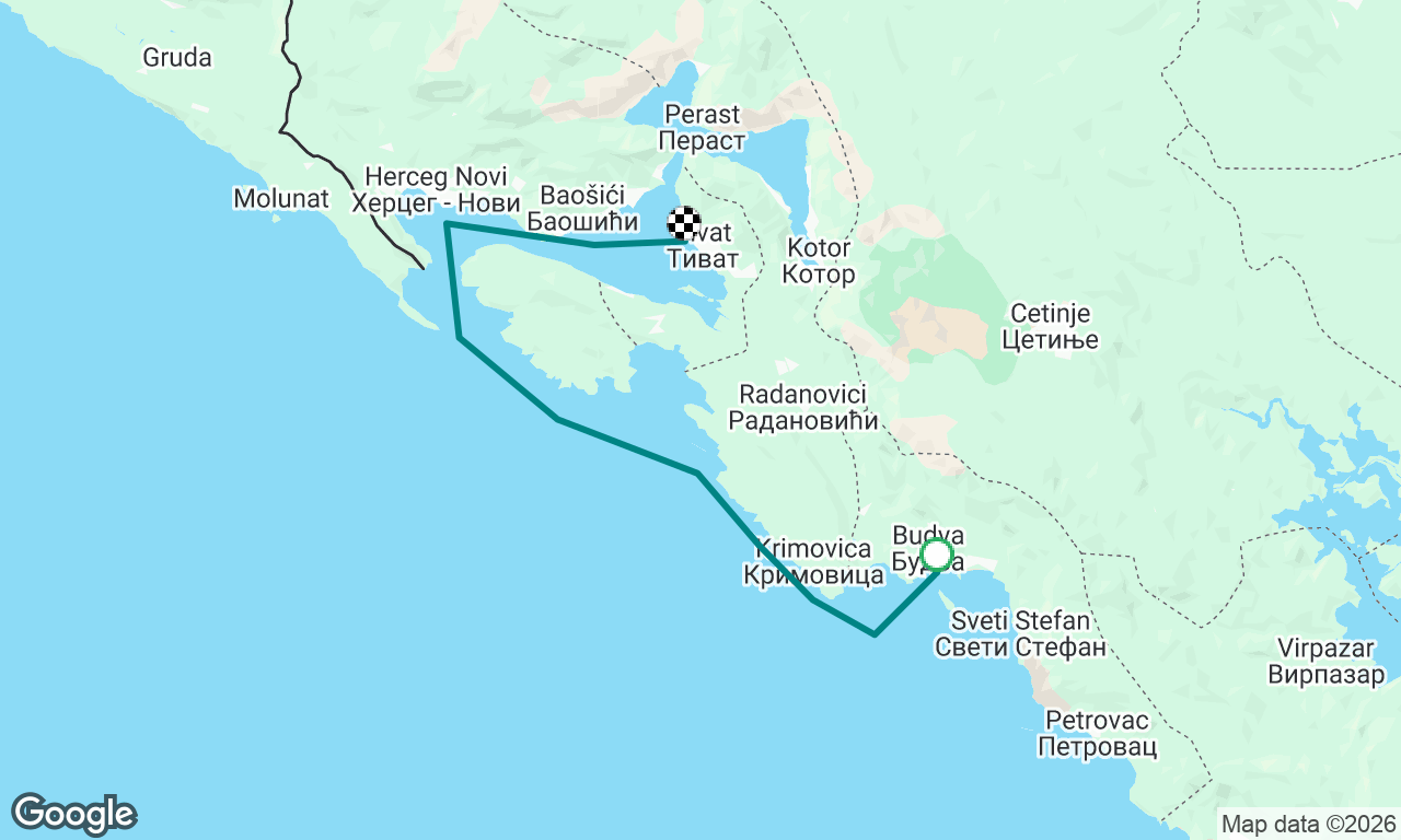 Voyage map