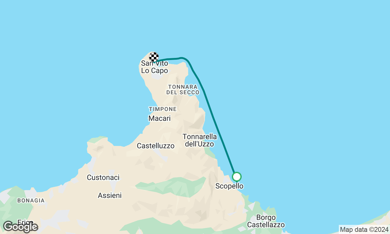 Scopello to San Vito lo Capo