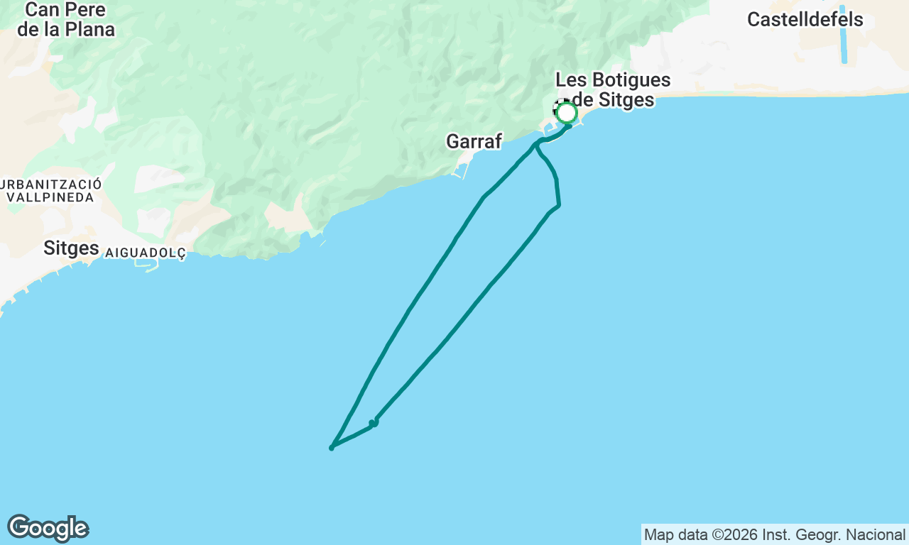 Voyage map