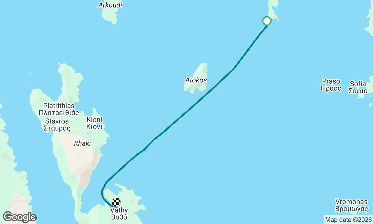 Voyage map