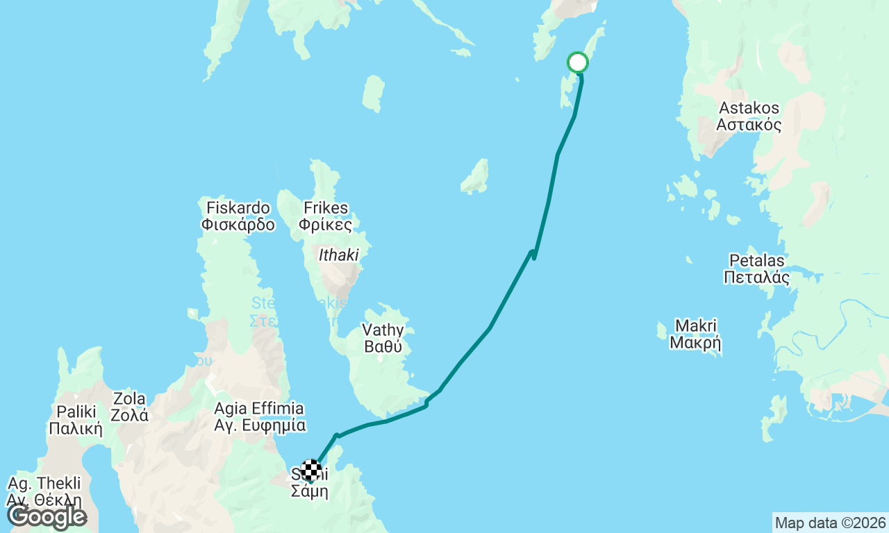 Voyage map
