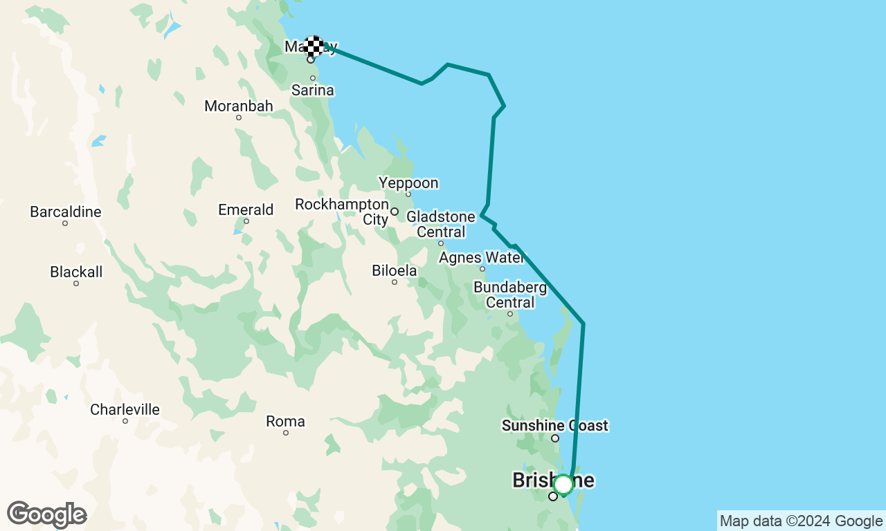 Up to Mackay