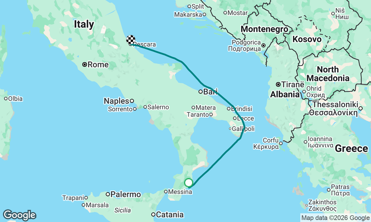 EMEA L60 Delivery Leg 10 Porto di Rochella - Pescara