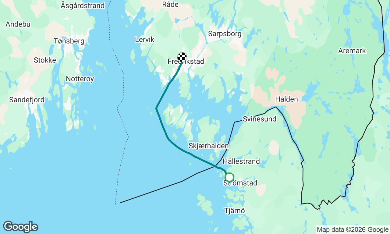 Voyage map