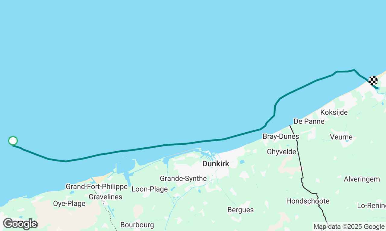 Boulogne-Sur-Mer tot Nieuwpoort