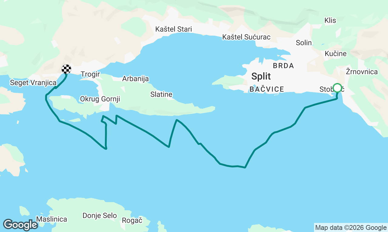 Voyage map