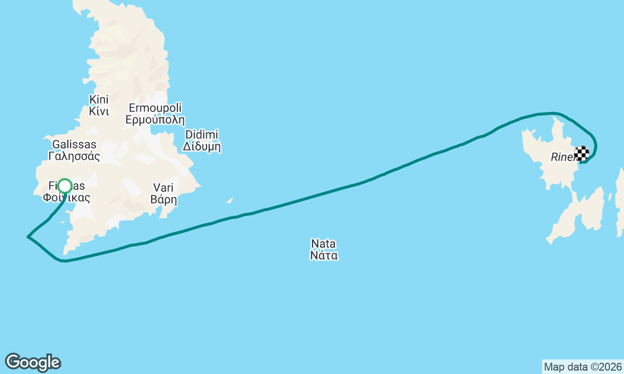 Syros to Rinia