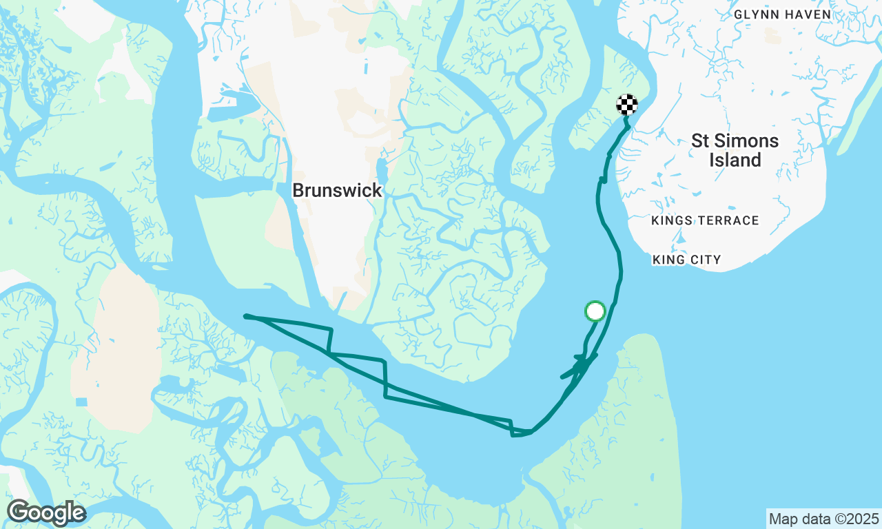 St Simon’s Island Race 1. 
