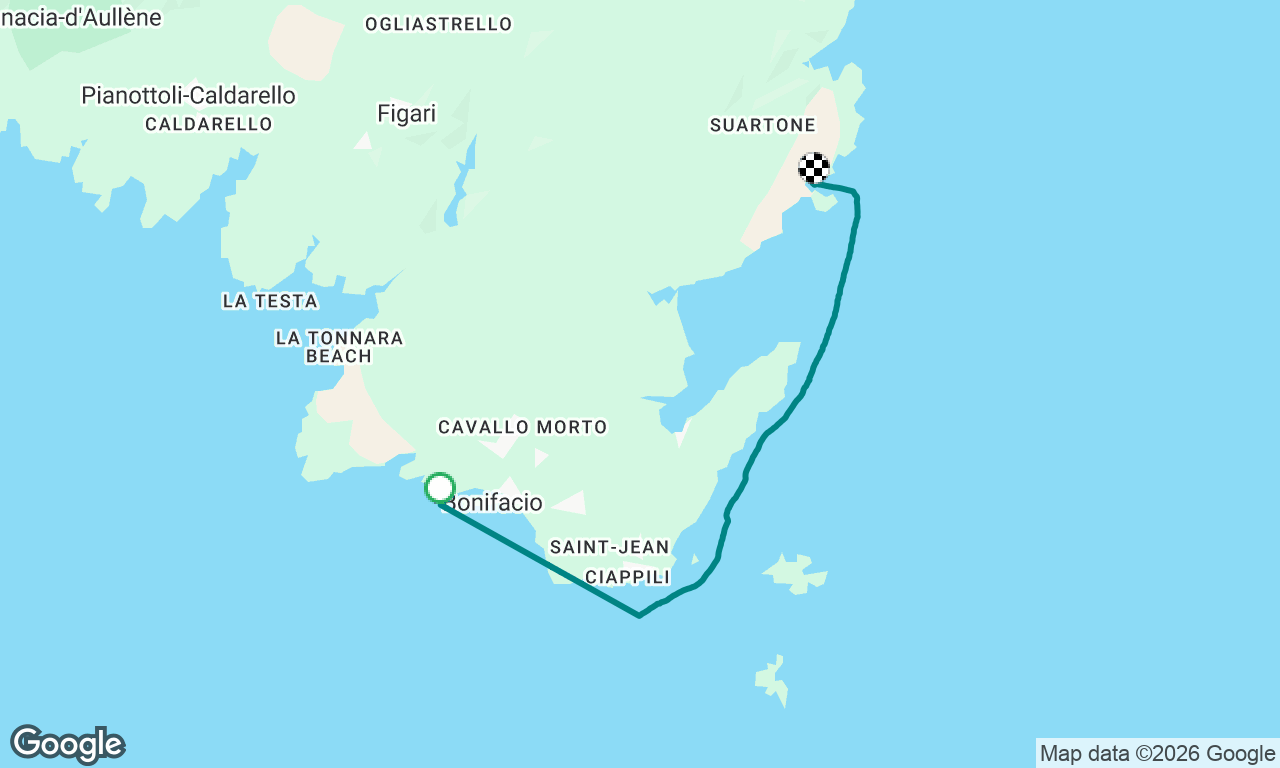 Voyage map