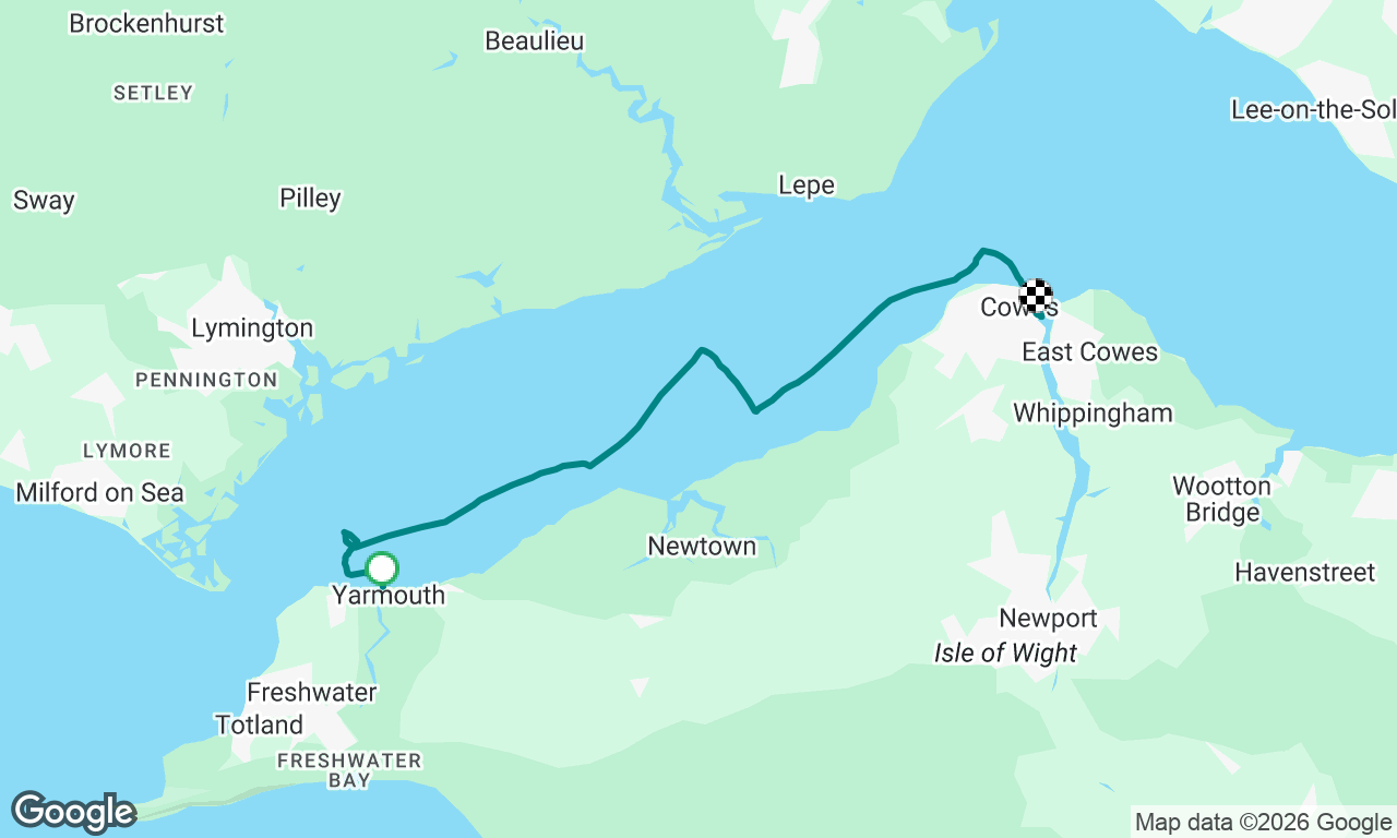 WOA Persuit Race to Cowes