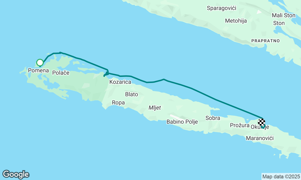 Voyage map