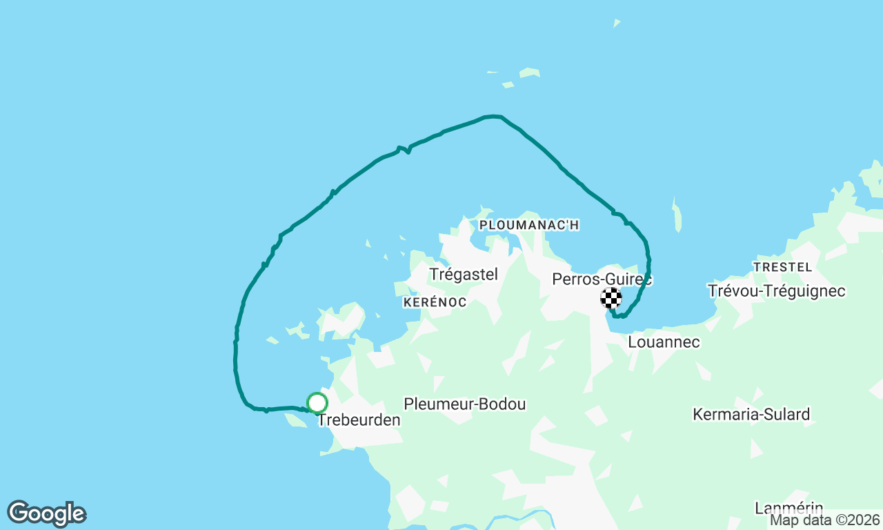 Trebeurden to Perros-Guirec