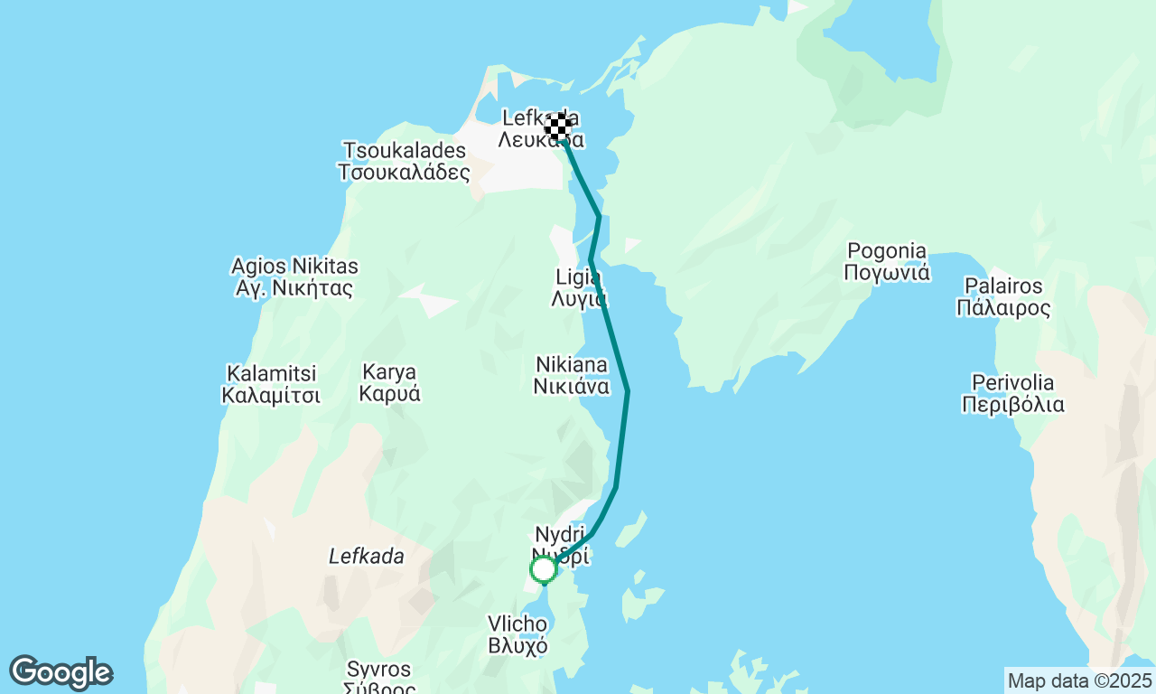 Sailing With Friends in Lefkada Region 