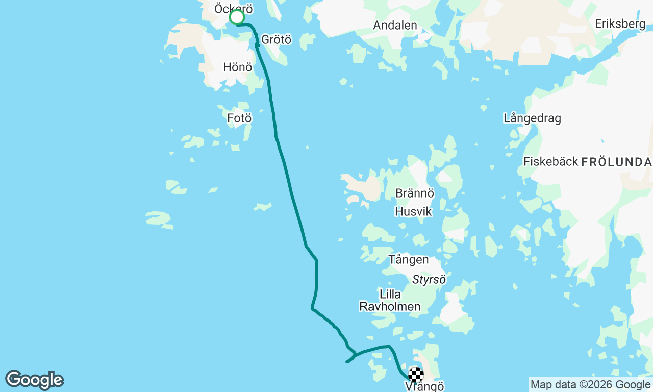 Voyage map