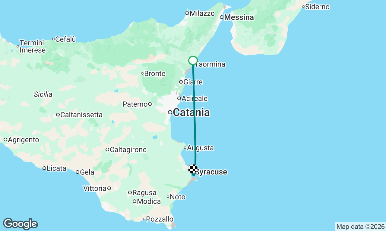 Voyage map