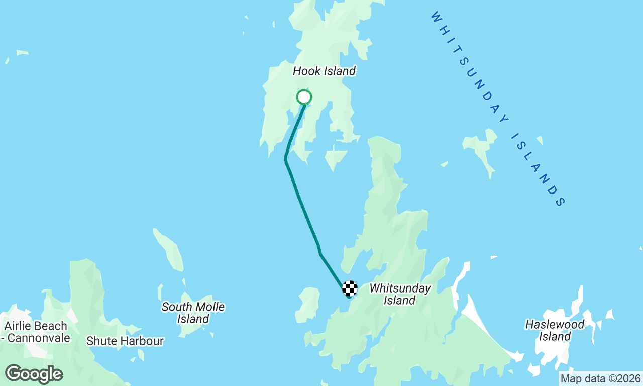 Whitsundays: Nara Inlet to Sawmill Beach