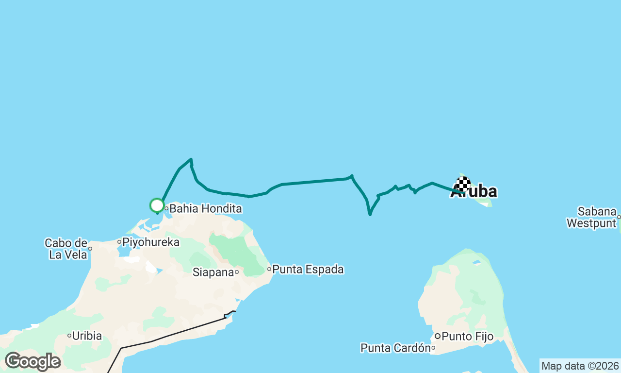 Voyage map