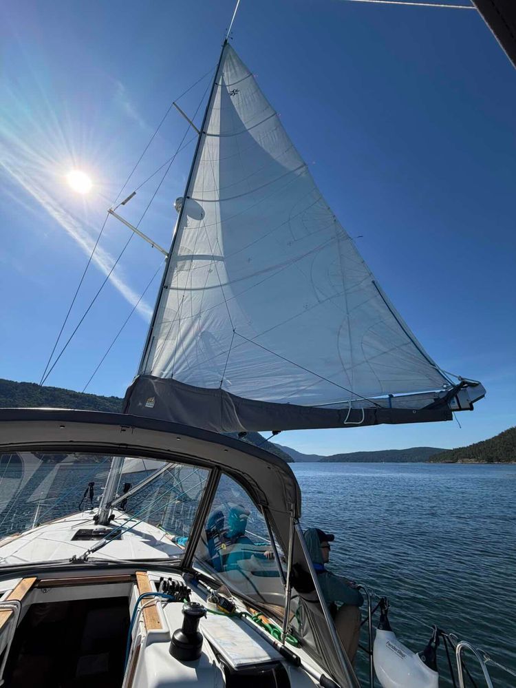 Voyage photo from Telegraph Bay to Maple Bay. 