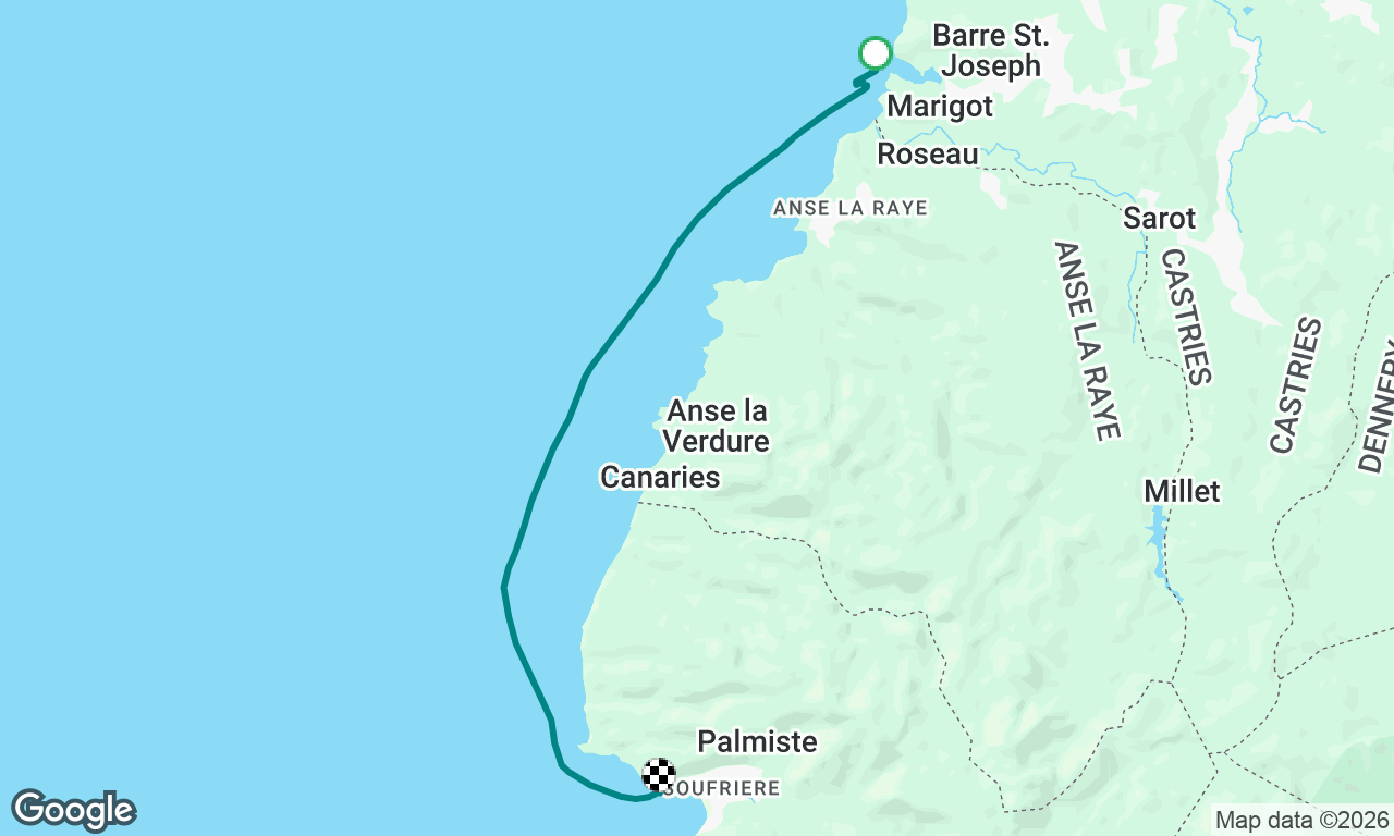 Voyage map