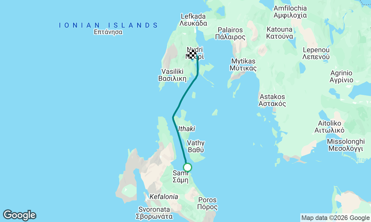 Voyage map