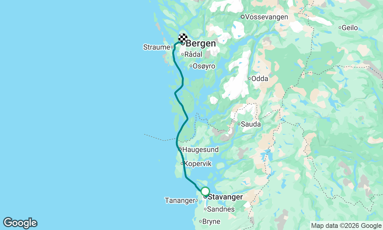 Voyage map