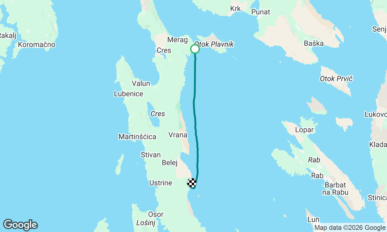 Voyage map