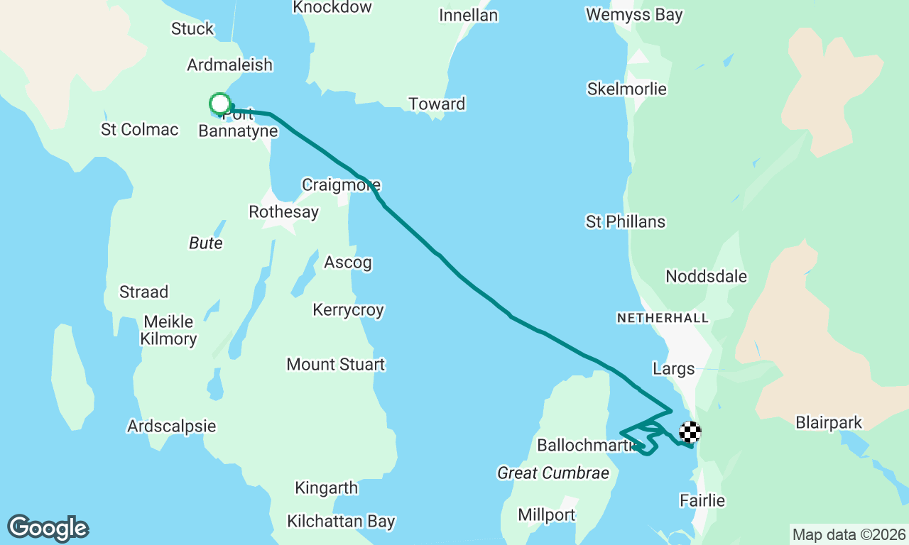 Voyage map