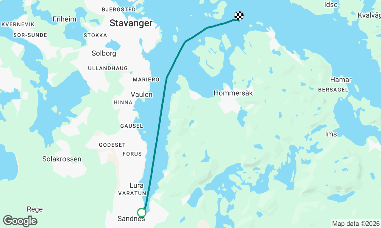 Voyage map