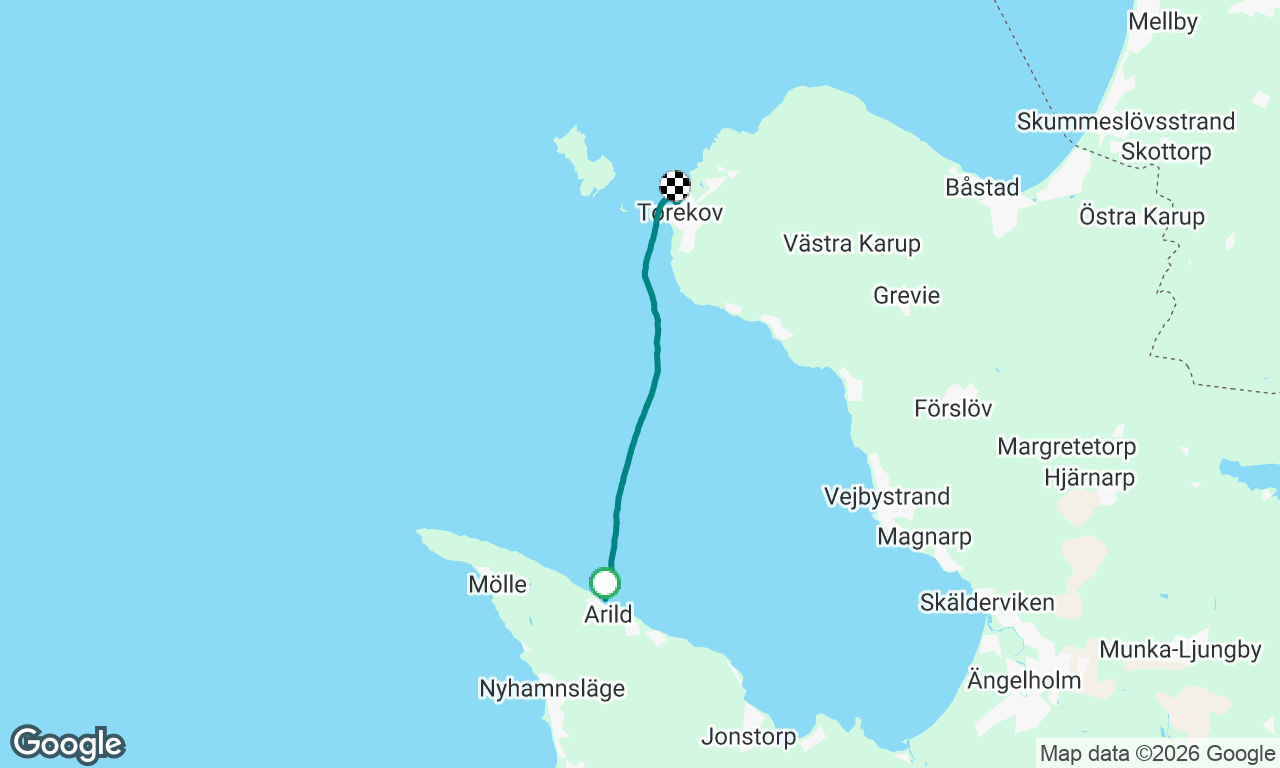 Voyage map