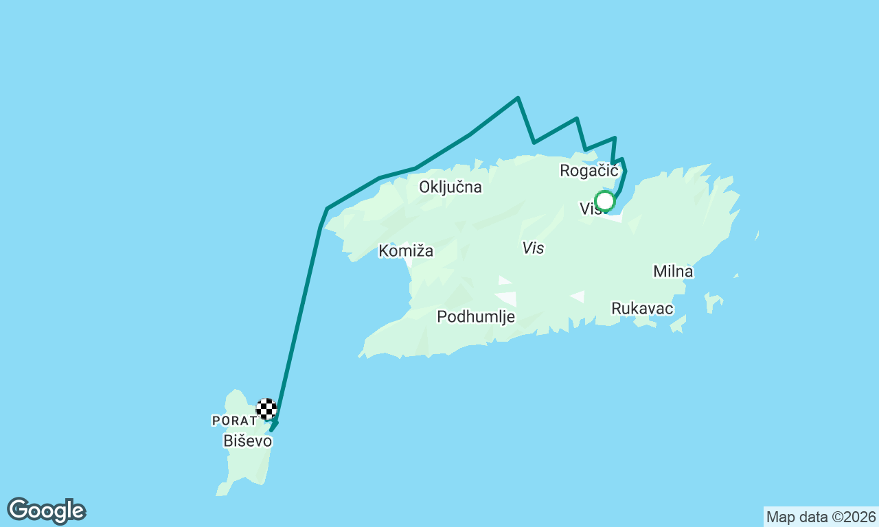 Voyage map